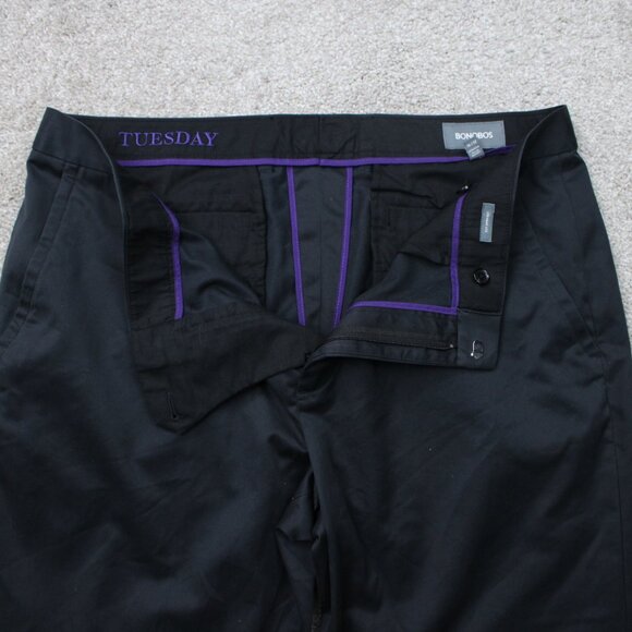 Bonobos Tuesday Chino Pants Men 36x30 Black Straight Leg Stretch Weekday Warrior - Picture 9 of 13